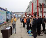 中國(guó)鐵路總公司副總經(jīng)理王同軍到二十三局哈佳鐵路佳